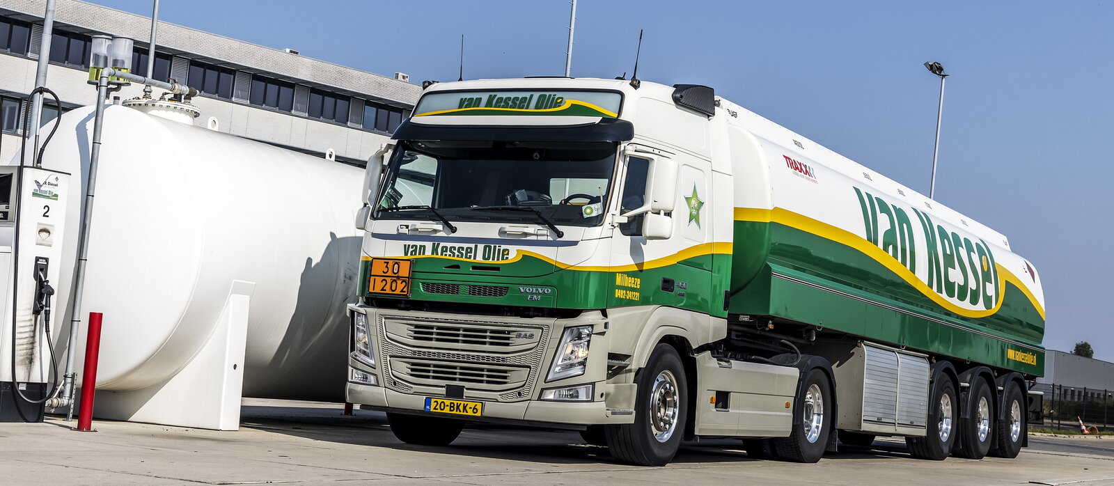 HVO Truck Van Kessel olie