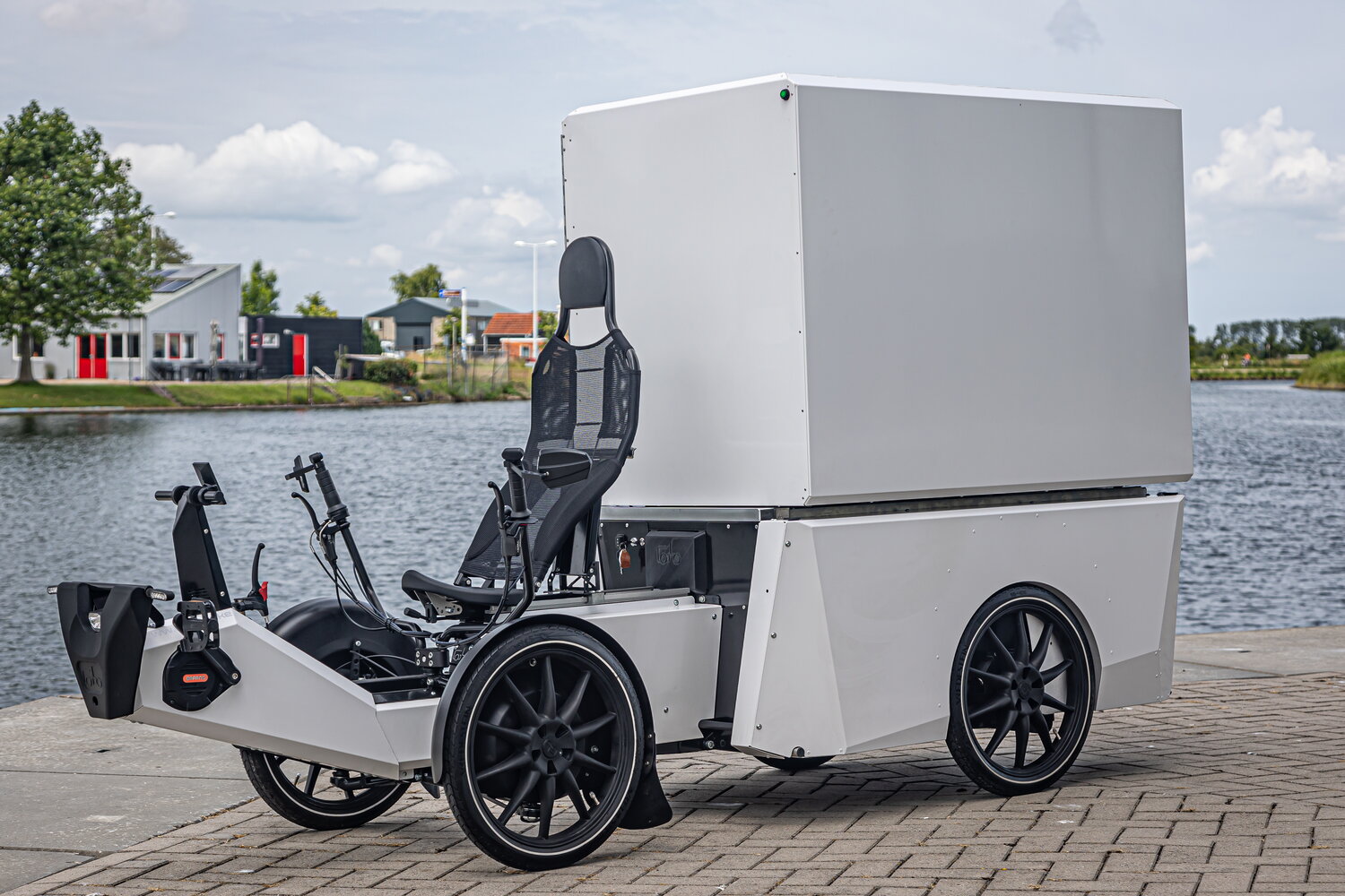 Cargobike GoLo bike Urban Mobility in de stad
