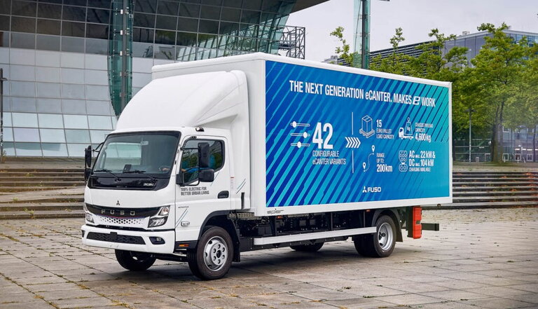 Fuso eCanter elektrische vrachtwagen