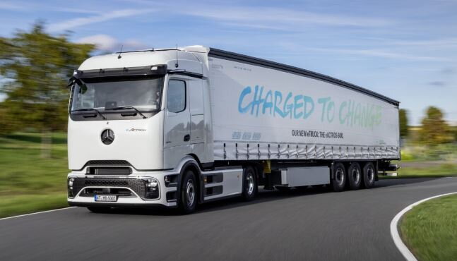 Mercedes eActros 600 elektrische truck