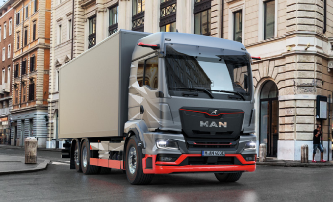MAN eTGS elektrische truck