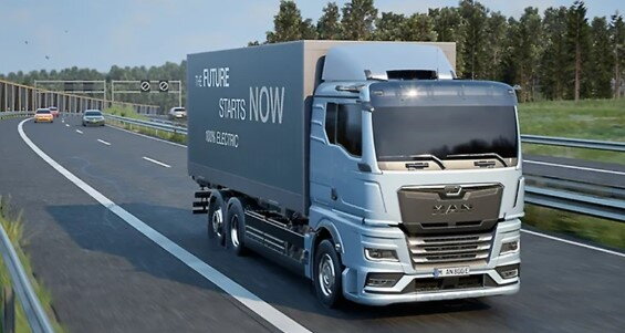 MAN eTGX elektrische vrachtwagen