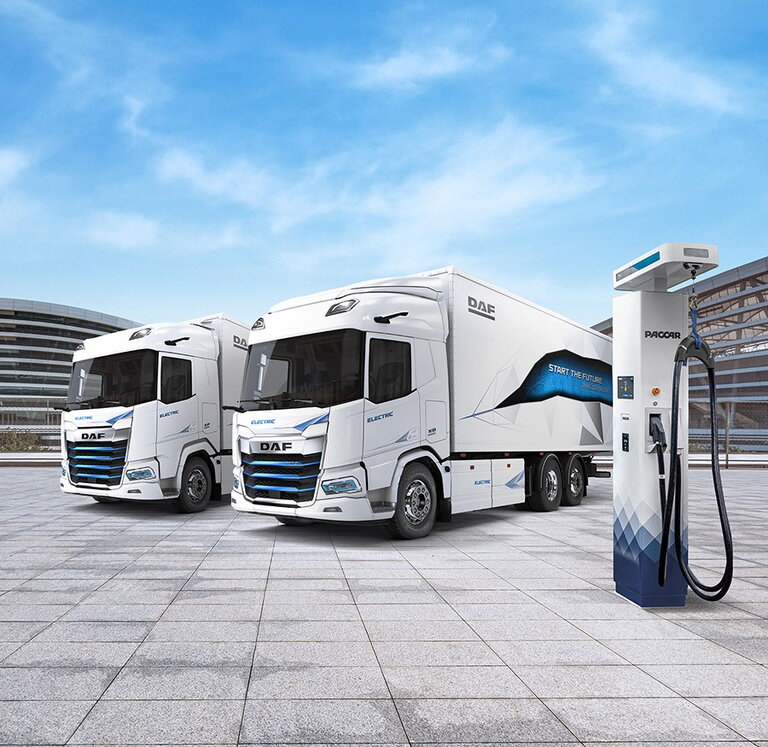 DAF xd en xf 2 elektrische trucks